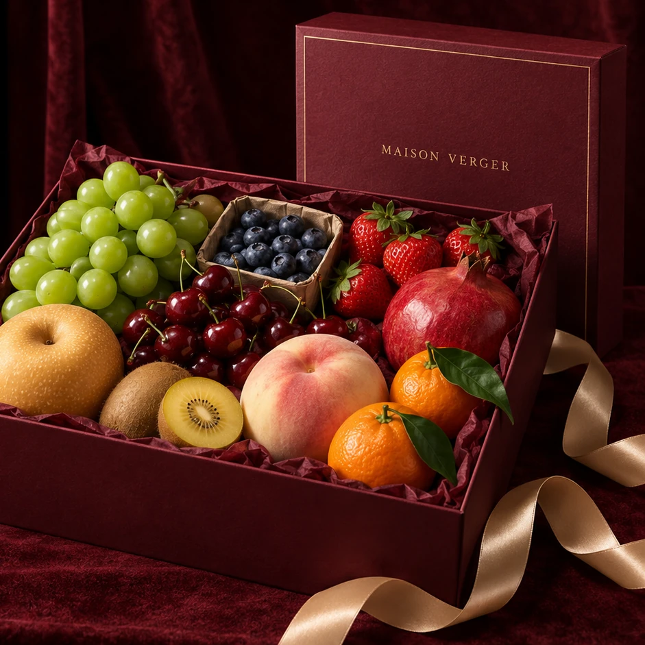 Illustrative Signature fruit gift box
